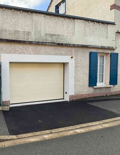 porte et descente de garage neuve