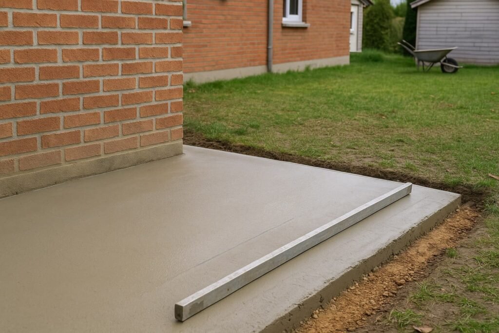 Comment faire une dalle béton pour abri de jardin ? | JVCTP