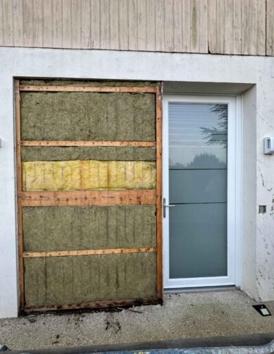 porte avant travaux