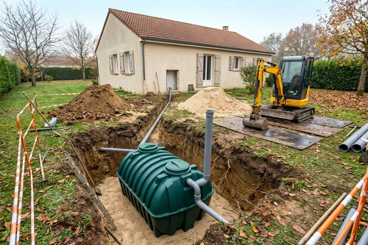 installation-fosse-toutes-eaux-jardin-maison